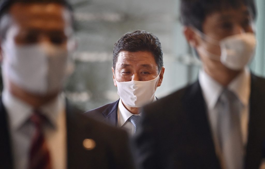 岸氏は台湾に関する問題について、北京が反乱地区と見なし、自治領島に中国が更なる圧力をかける中、「我々の問題」として捉えていると述べた。(AFP通信)