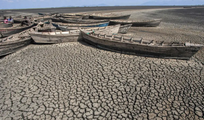 最近の熱波、長引く干ばつ、大洪水は、気候変動に対する最も明確な告発である。(AFP通信)